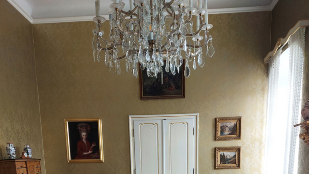 Žltý salón v Prezidentskom paláci.