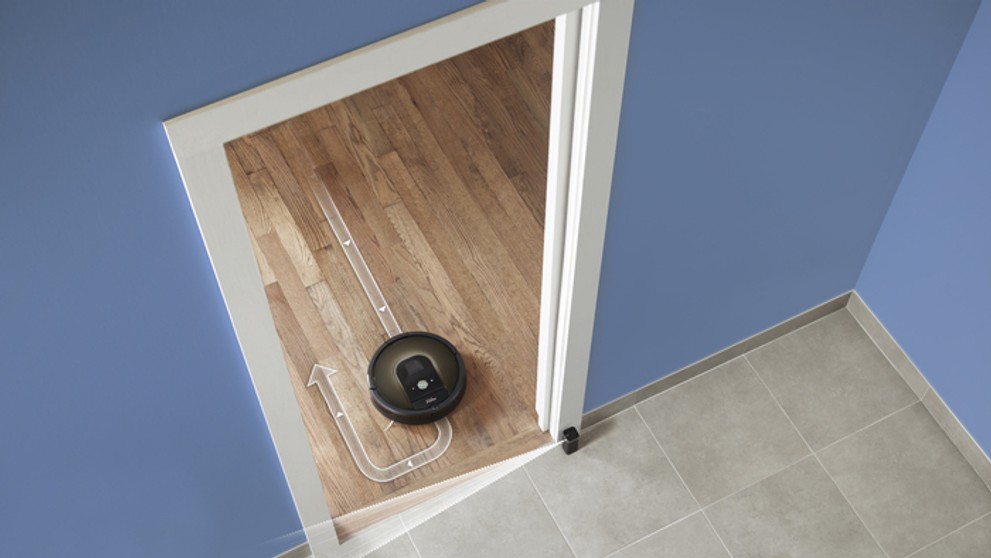 Vymedzenie priestoru pomocou virtuálnej steny.