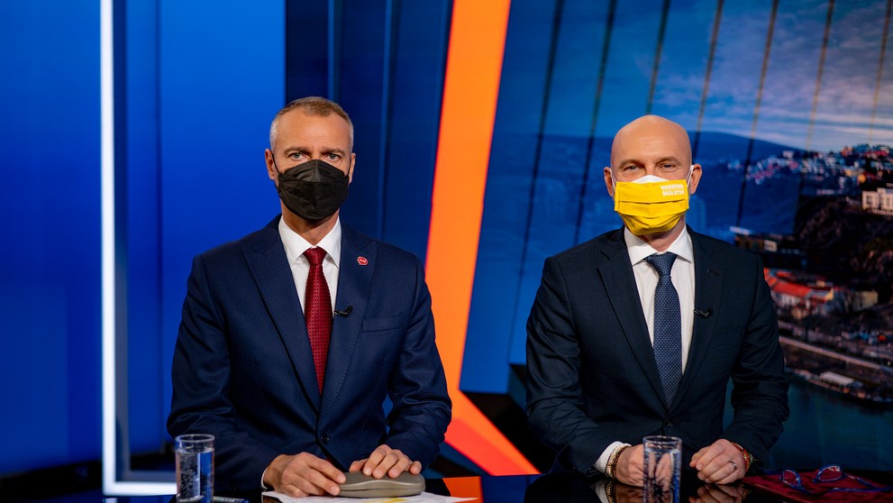 Richard Raši a Branislav Gröhling v relácii Na telo.