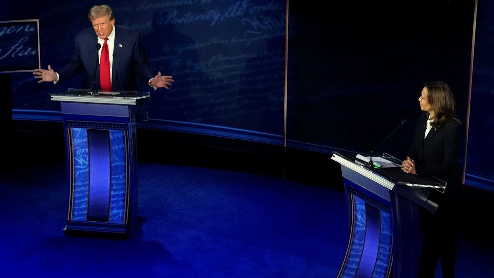 Prezidentská debata medzi Donaldom Trumpom a Kamalou Harrisovou