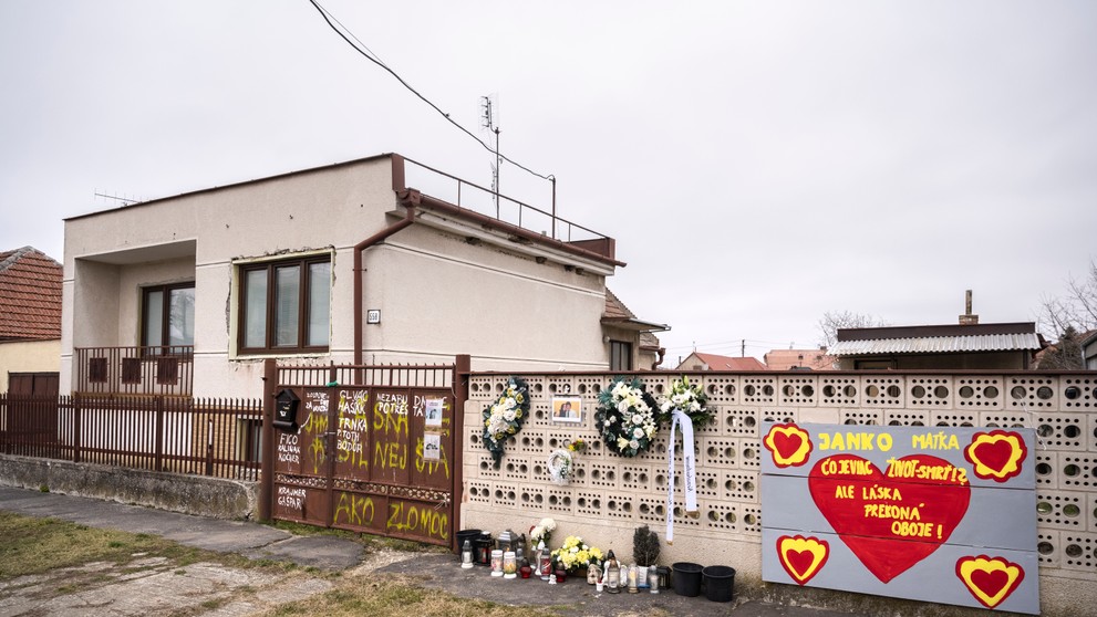 Dom Jána Kuciaka a Martiny Kušnírovej