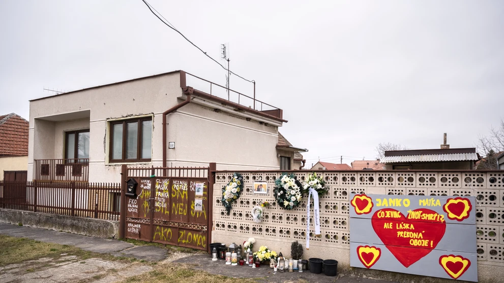Dom Jána Kuciaka a Martiny Kušnírovej