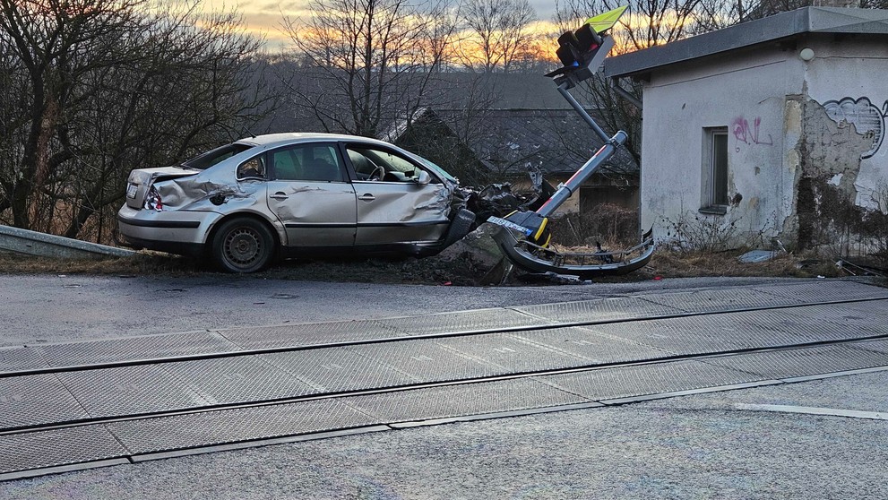 Nehoda v Haniske pri Prešove.