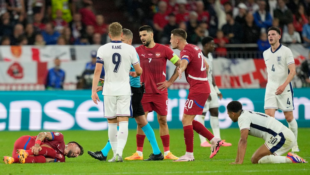 Srbsko - Anglicko 0:1 (EURO 2024).