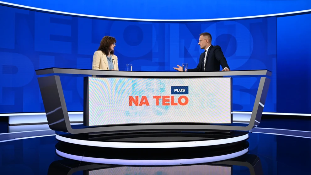 Na telo PLUS s Luciou Žitňanskou.