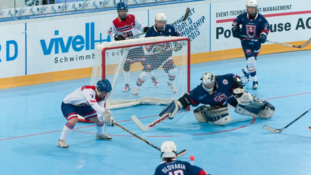 Slovensko - Pakistan na MS v hokejbale.