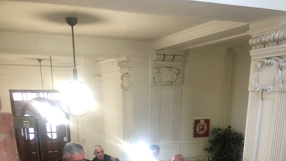 Ján Slota na súde.