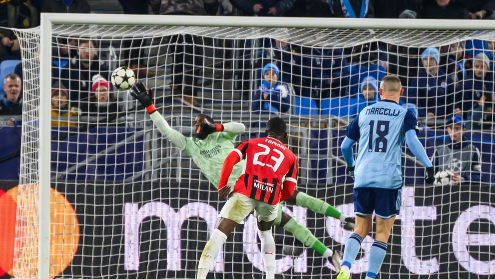 Slovan Bratislava - AC Miláno.