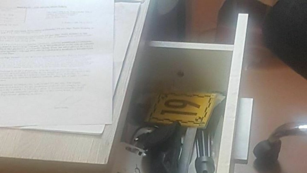 Zľava Marek Hamšík a tréner reprezentácie Pavel Hapal počas tlačovky pred kvalifikáciou ME 2020 v Chorvátsku.