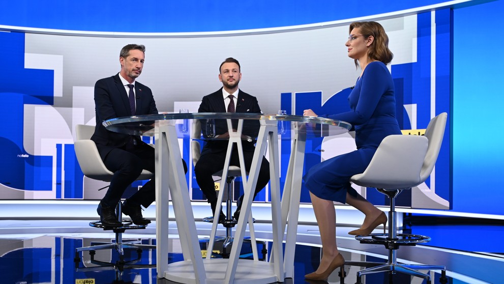 Matúš Šutaj Eštok a Milan Majerský.