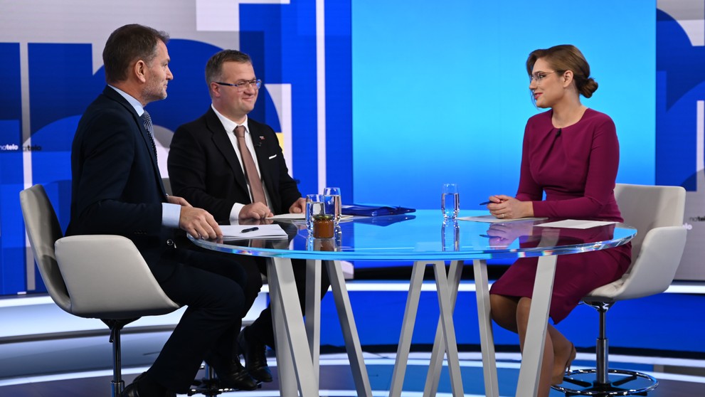 Hosťami relácie Na telo boli Radomír Šalitroš a Igor Matovič