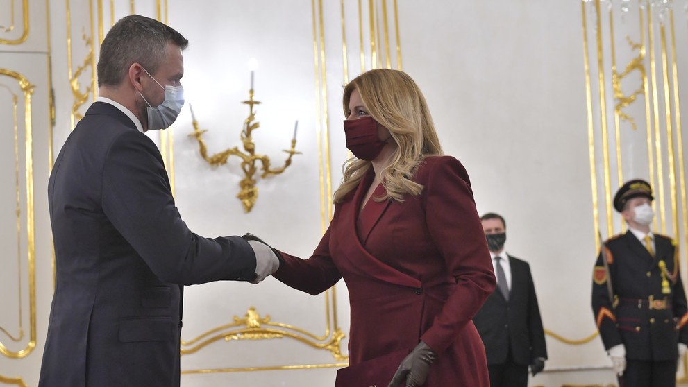 Demisia vlády Petra Pellegriniho (20.3.2020)