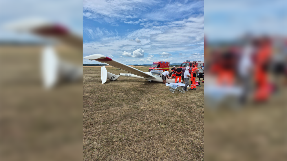 Nehoda vetroňa pri Trnave