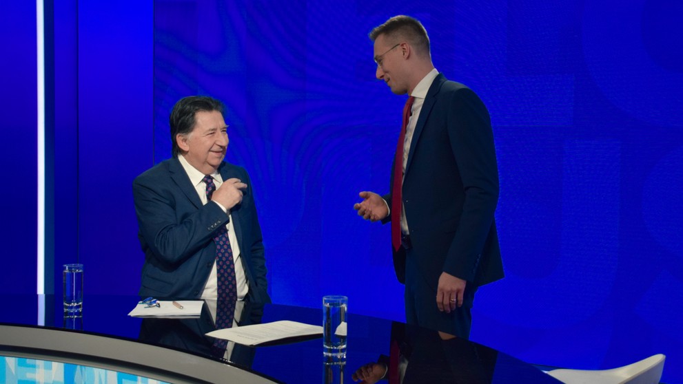 Ján Budaj v relácii Na telo plus.