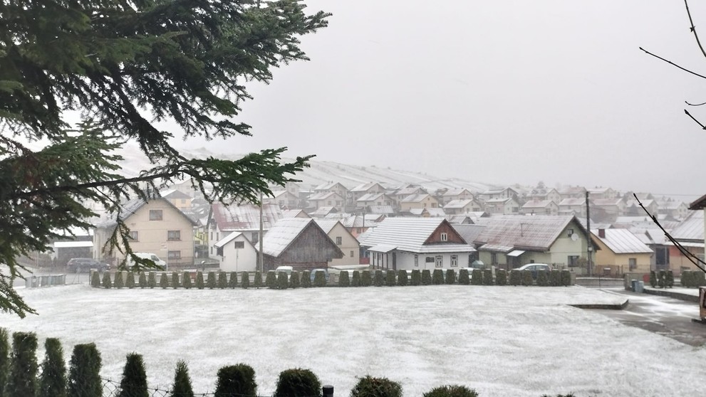 Sneh v Liptovskej Tepličke