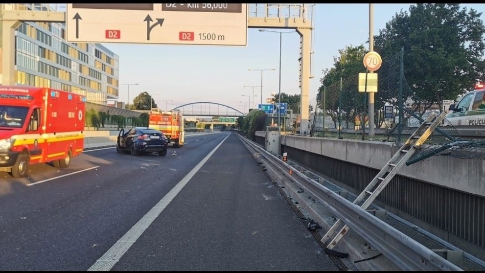 Nehoda v Petržalke.