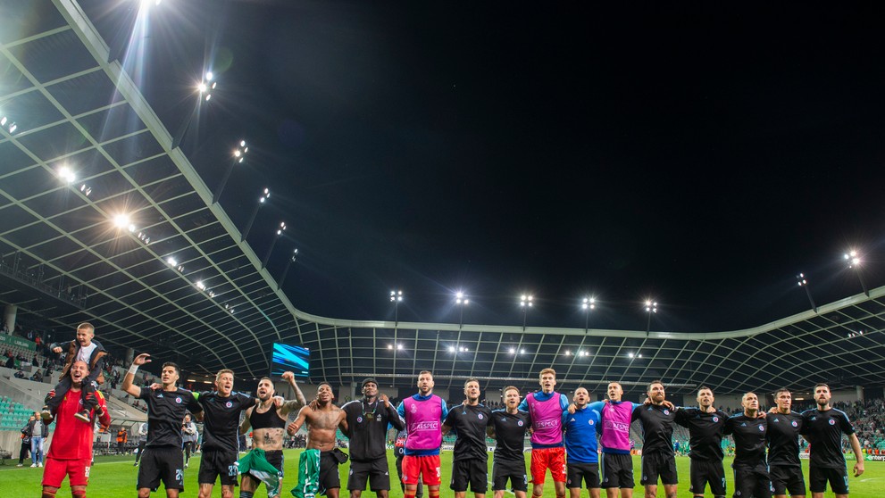 NK Olimpija Ľubľana - ŠK Slovan Bratislava.