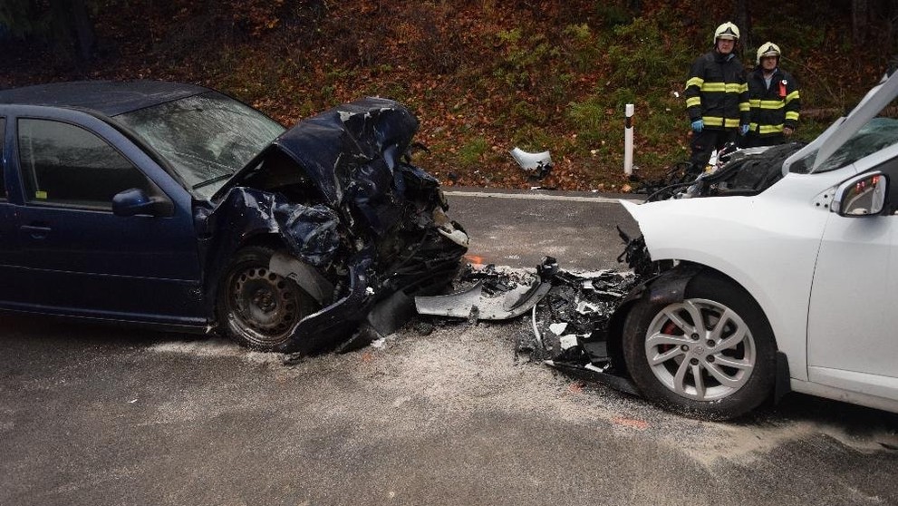 Vážna nehoda pri Brezne.