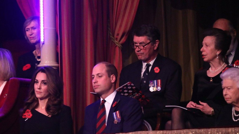 Princ William a vojvodkyňa z Cambridge. 