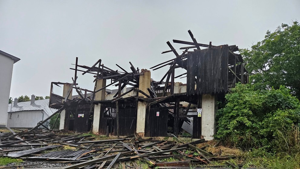 Sušiareň liečivých bylín v Hanušovciach nad Topľou zničila búrka.