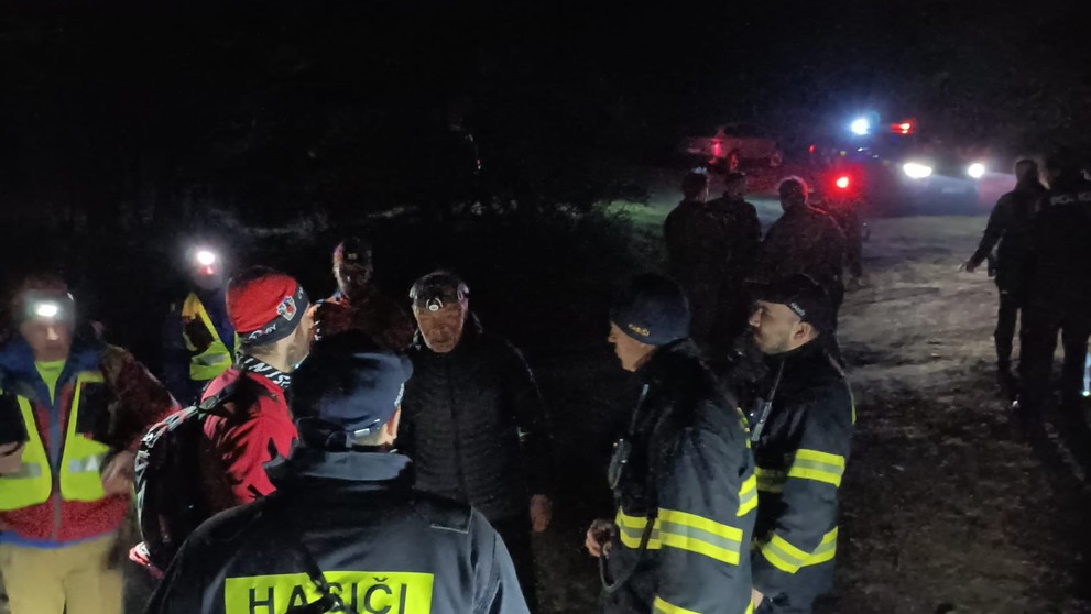 Pátracia akcia pri Detve.