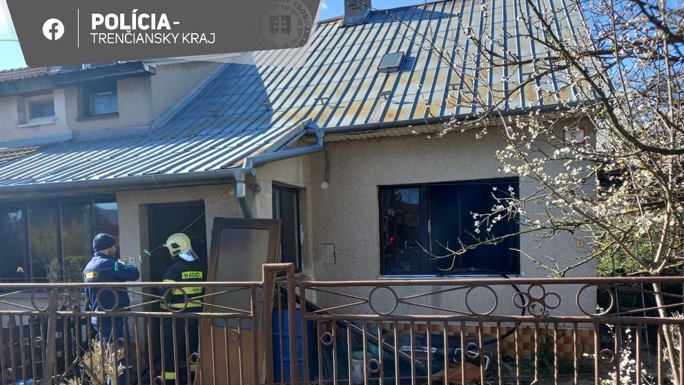 Požiar v Dubnici nad Váhom.