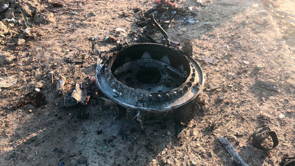 V Teheráne sa zrútilo ukrajinské lietadlo.