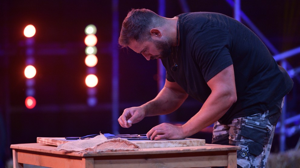 Miro počas duelu s Natáliou