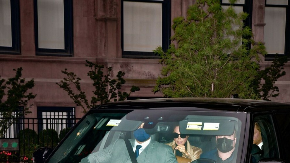 Meghan a Harry na návšteve New Yorku.