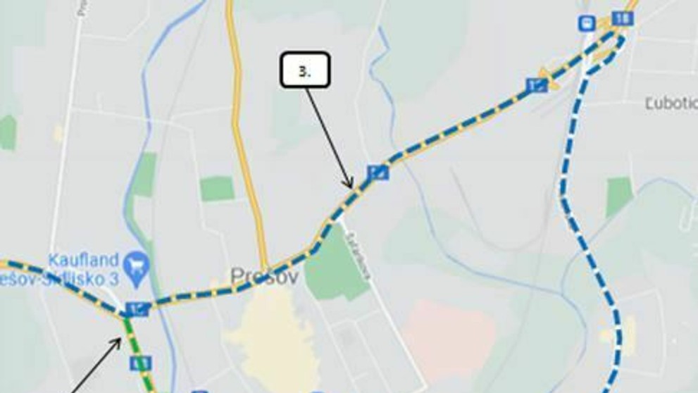 Obmedzenia v Prešove.