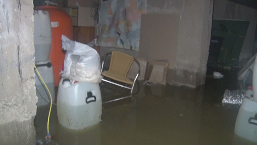 Povodeň v Starej Lesnej.