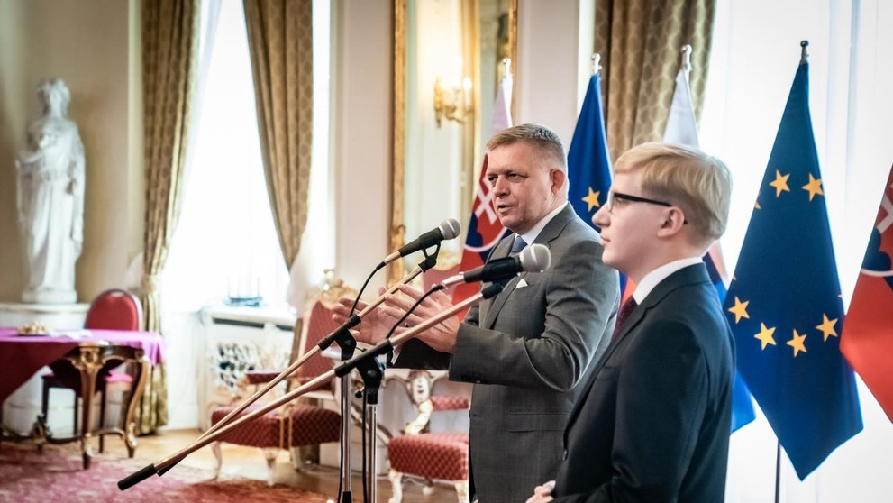 Fico sa stretol s potomkami účastníkov SNP z Ruska a Bieloruska.