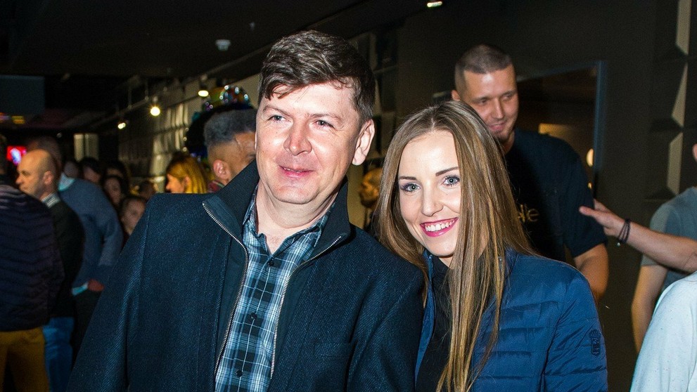 Andrej Bičan s priateľkou Miškou