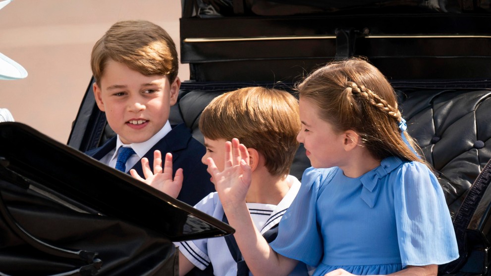 Pinc George, Louis a princezná Charlotte