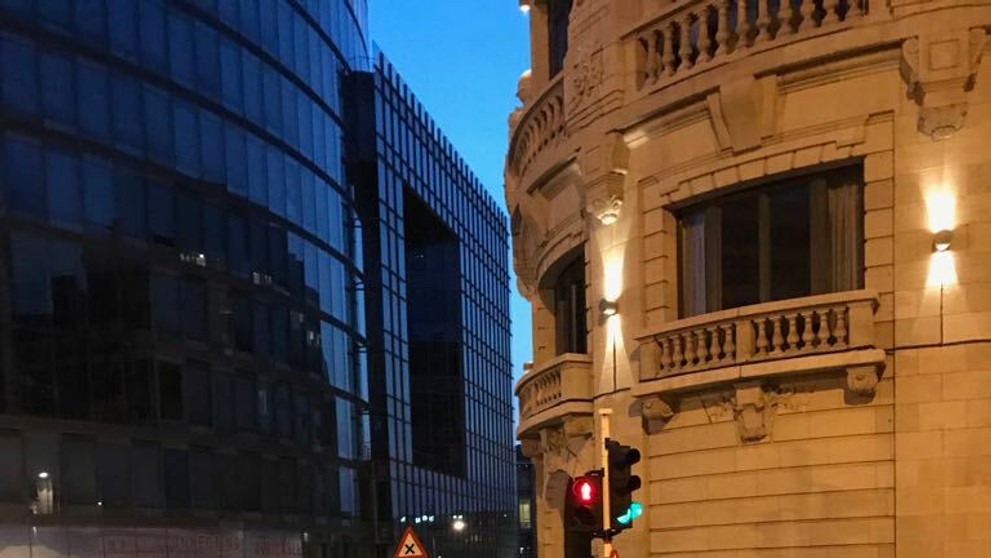 Okolie železničnej stanice v Bruseli