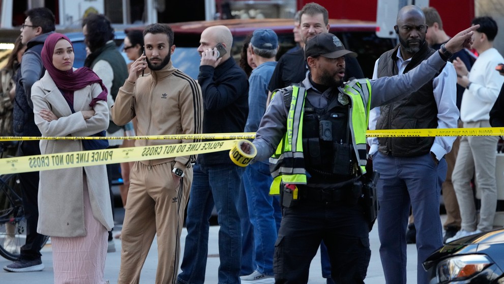 Streľba neďaleko Bieleho domu.