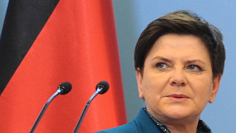 Poľská premiérka Beáta Szydlová.