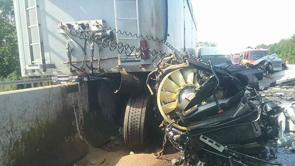 Nehoda na D1 pri Červeníku.