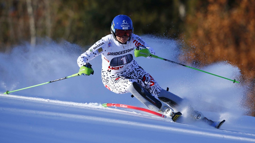 Veronika Velez Zuzulová počas pretekov v rakúskom Lienzi.