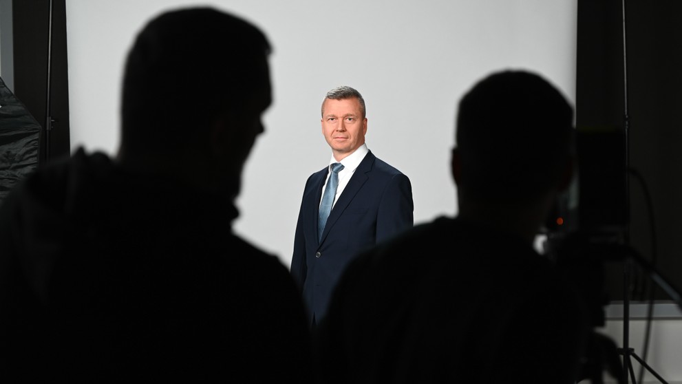 Media day s prezidentskými kandidátmi.