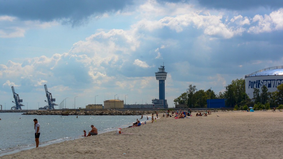 Gdansk pláž 