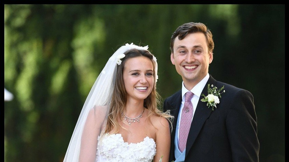 Mladomanželia Charlie van Straubenzee a Daisy Jenks