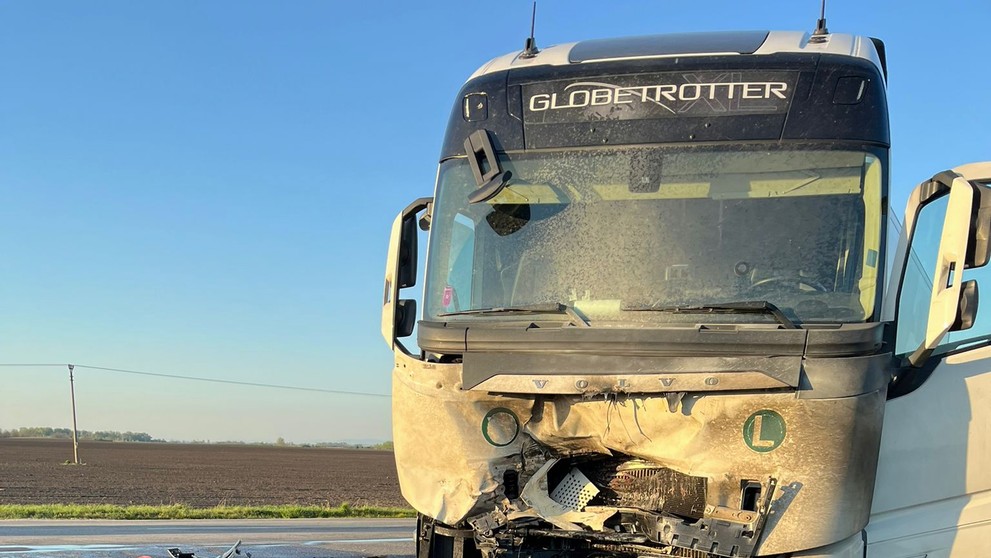 Kamionista mal negatívnu dychovú skúšku.