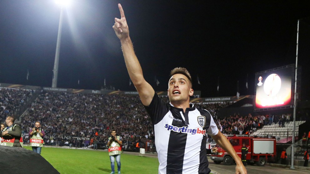 Róbert Mak v službách PAOK Solún.