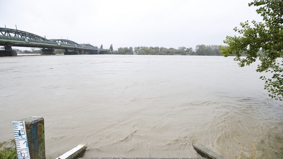 Záplavy v Rakúsku.