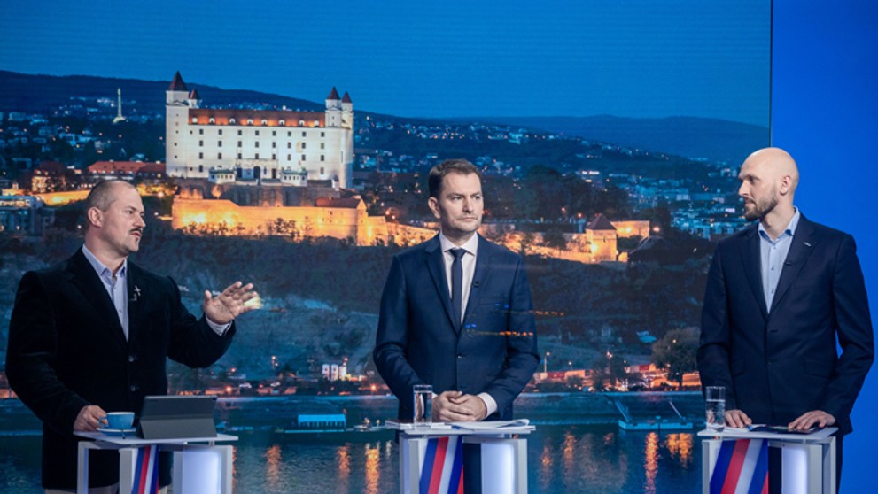 Krištof so seriálovým otcom Danom Heribanom