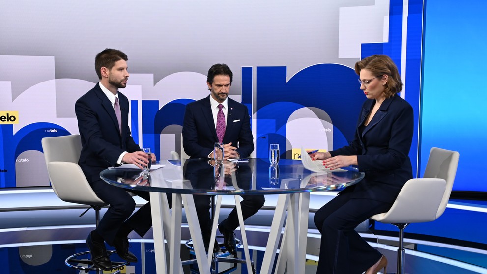 Hosťami relácie Na telo boli Robert Kaliňák a Michal Šimečka