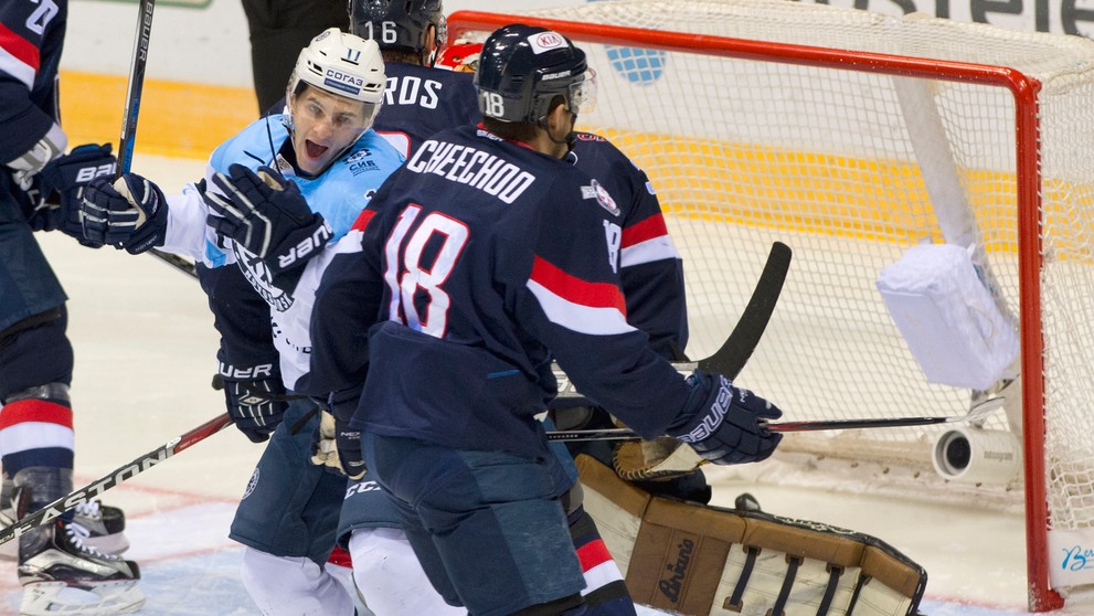 Slovan Bratislava - Sibir Novosibirsk 2:5