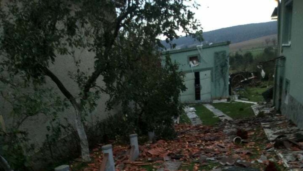 Na Gemeri vyčíňal silný vzdušný vír.