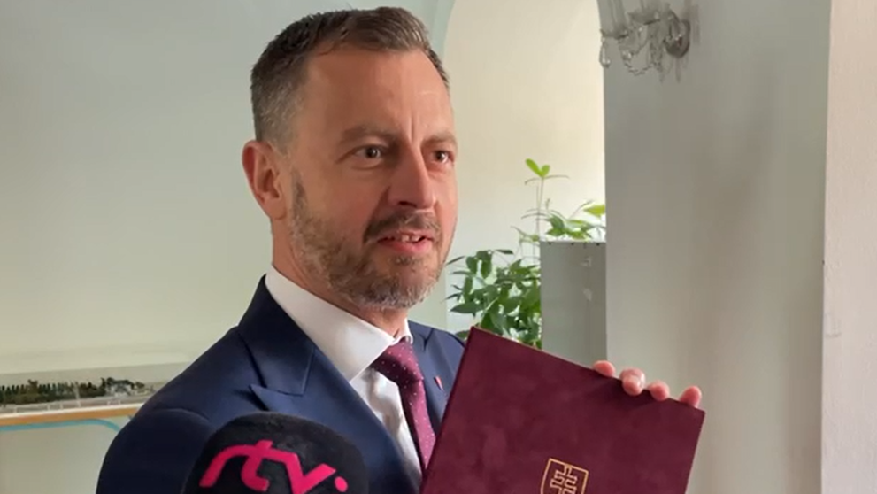 Eduard Heger nesie prezidentke poverenie na vedenie vlády.